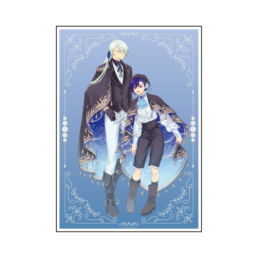 【数量限定・直筆サイン入】A4判アクリルプレート／御子ヒダリ〈iHZカフェ2025〉