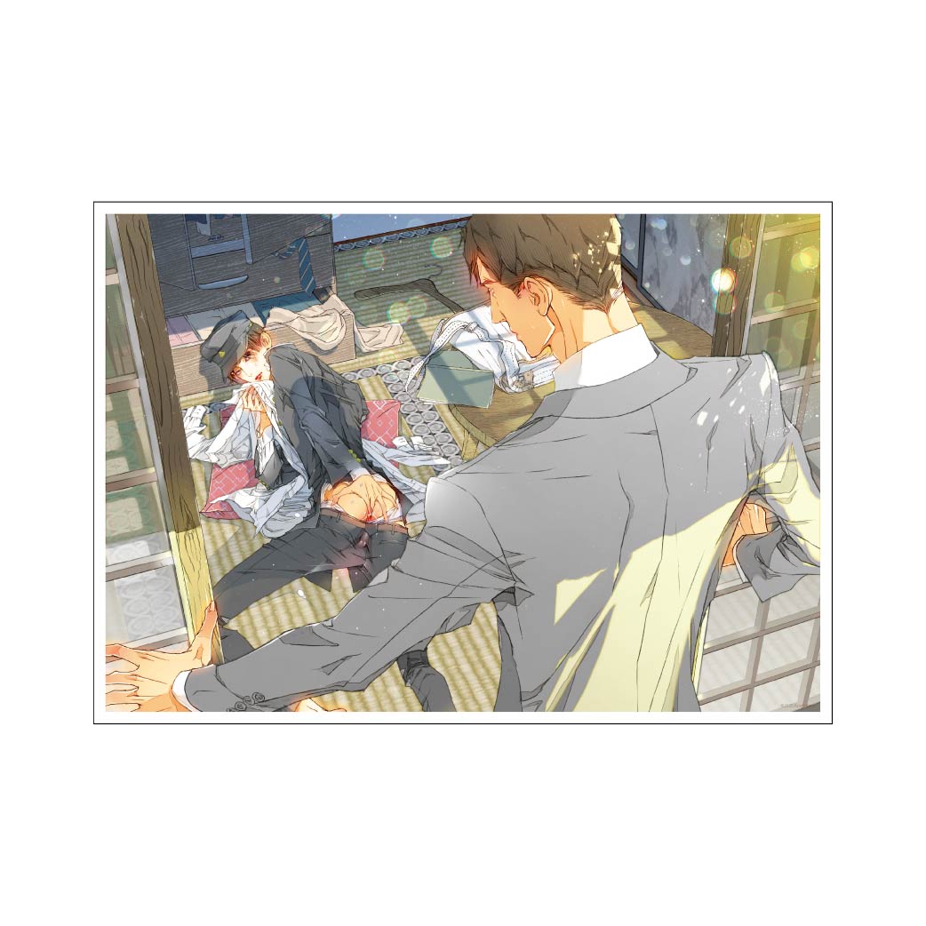 [申込期間：2025年11月23日迄]  A4判アクリルプレート／兄のワイシャツ〈笠井あゆみ35周年記念カフェ〉