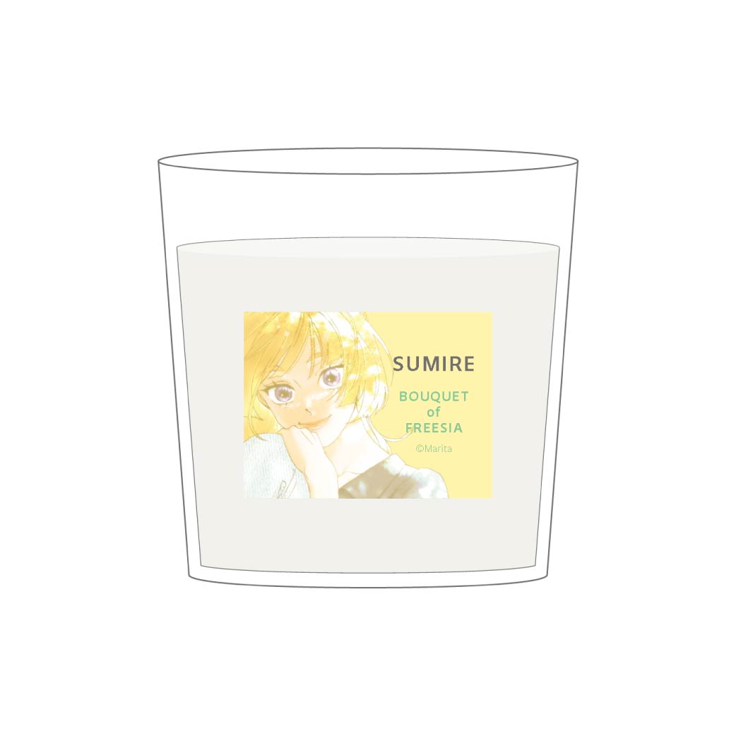 [申込期間：2025年10月5日迄]アロマキャンドル／菫〈キヅタ＆ユキスミPOPUP〉