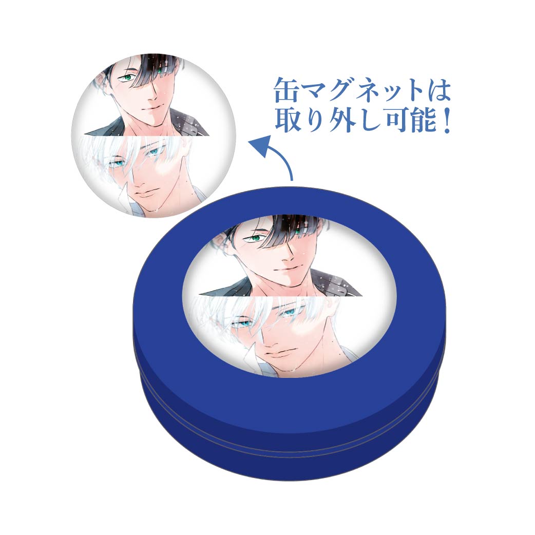 [申込期間：2025年10月5日迄]缶マグネット小物入れ／A〈キヅタ＆ユキスミPOPUP〉