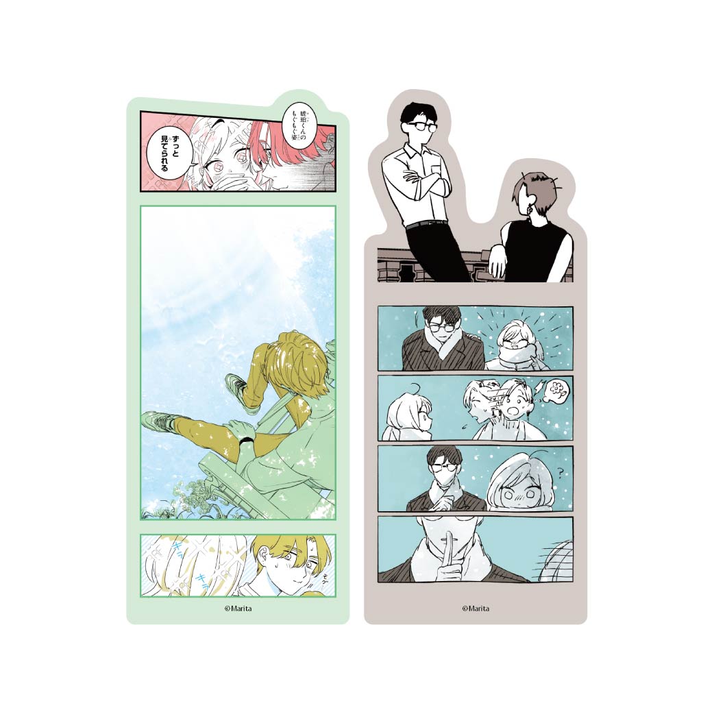 [申込期間：2025年10月5日迄]ダイカットしおり2枚セット／B〈キヅタ＆ユキスミPOPUP〉
