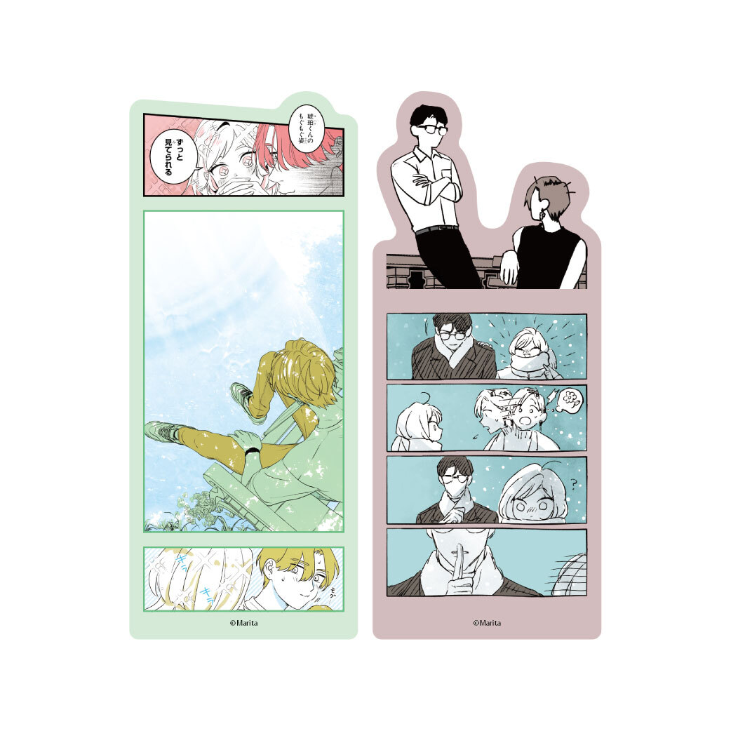 [申込期間：2025年10月5日迄]ダイカットしおり2枚セット／B〈キヅタ＆ユキスミPOPUP〉