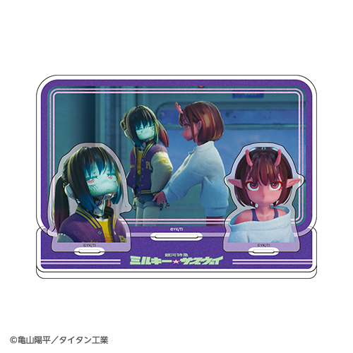 [申込期間：2026年1月12日迄]ジオラマペアアクリルスタンド／チハル＆マキナ〈ミルキーサブウェイPOPUP〉