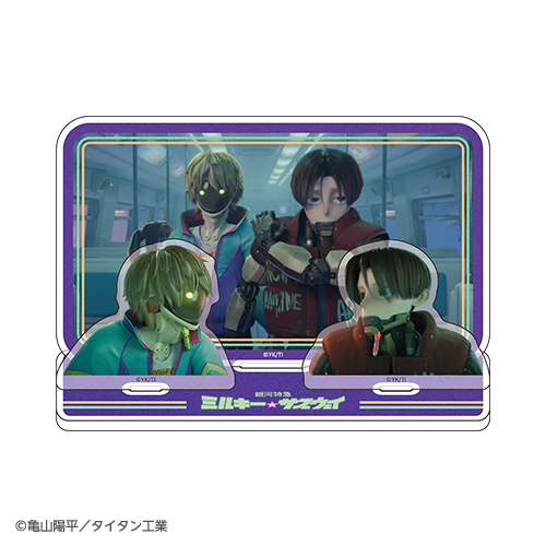 [申込期間：2026年1月12日迄]ジオラマペアアクリルスタンド／カート＆マックス〈ミルキーサブウェイPOPUP〉