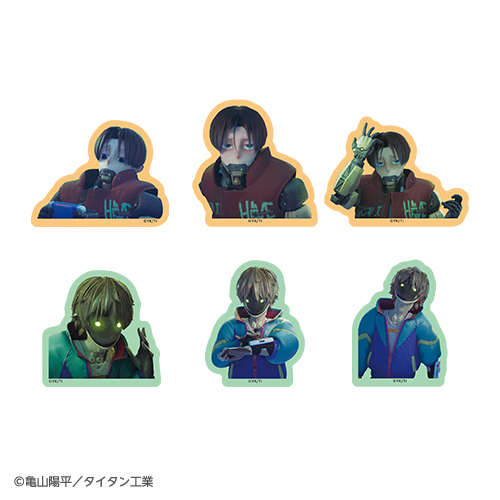 [申込期間：2026年1月12日迄]モバイルステッカーセット／カート＆マックス〈ミルキーサブウェイPOPUP〉