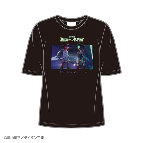 [申込期間：2026年1月12日迄]Tシャツ(黒)／XL〈ミルキーサブウェイPOPUP〉