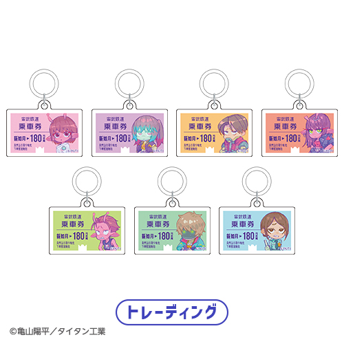 [申込期間：2026年1月12日迄]ミニキャラマルチマーカー：トレーディング全7種〈ミルキーサブウェイPOPUP〉