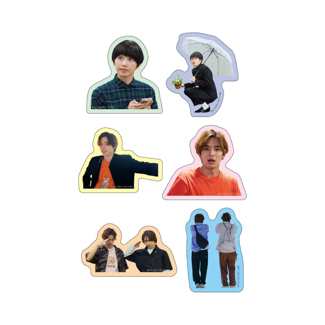 [申込期間：2025年9月23日迄]ステッカーセット〈恋ルビ POPUP〉