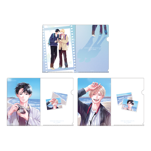 [申込期間：2026年4月5日迄]A5クリアファイル3枚セット〈ドラマ＆原作「同棲まで」 ポップアップ〉