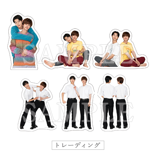 [申込期間：2026年4月5日迄]ダイカットカード：トレーディング全6種〈ドラマ＆原作「同棲まで」 ポップアップ〉