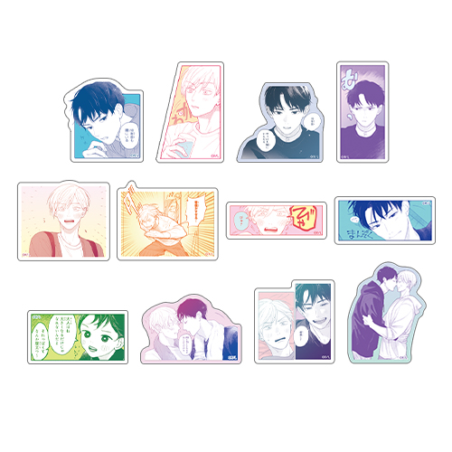 [申込期間：2026年4月5日迄]ステッカーセット〈ドラマ＆原作「同棲まで」 ポップアップ〉