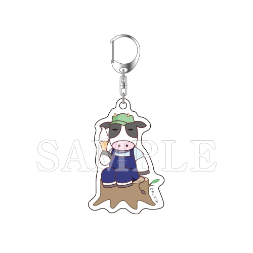 [申込期間：2026年4月5日迄]牛キーホルダー〈ドラマ＆原作「同棲まで」 ポップアップ〉