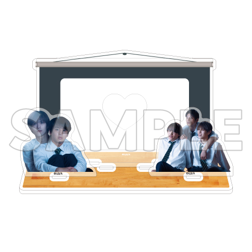 [申込期間：2026年1月6日迄]カードケース付きアクリルスタンド〈修学旅行 ポップアップ〉